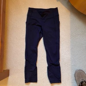 Lululemon Pace Rival Crop 22” - Navy